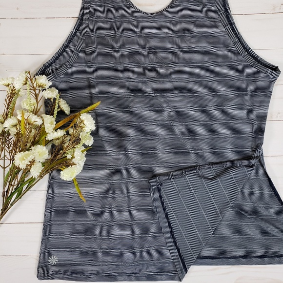 Athleta Tops - ⚓ Athleta Gray Workout Tank Small